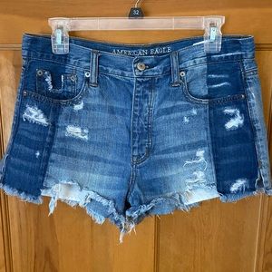 Size 10 AE Vintage Hi-Rise Festival Jean Short